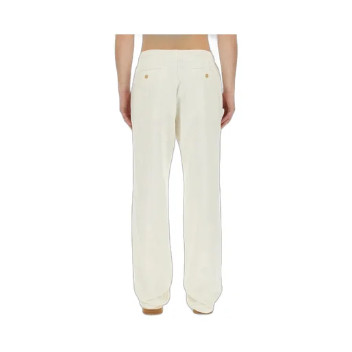 Palm Angels Monogram Embroidered Drawstring Pants