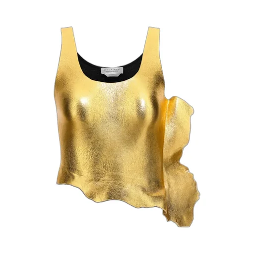 Round Collar Sleeveless Vest