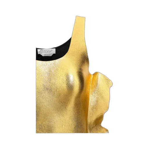 Round Collar Sleeveless Vest