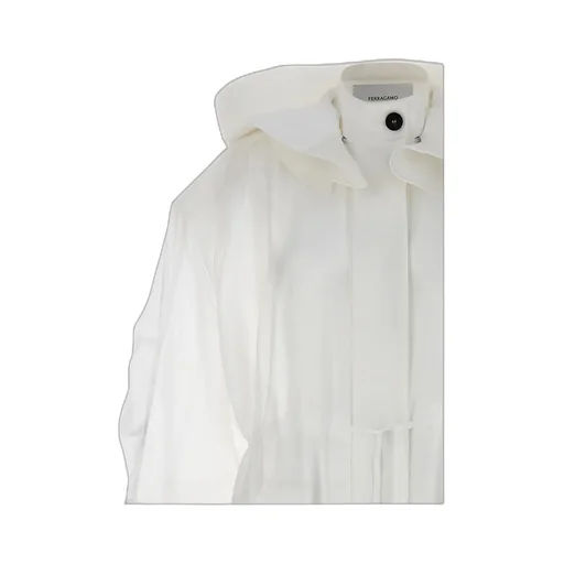 Long-Sleeved Hooded Windbreaker