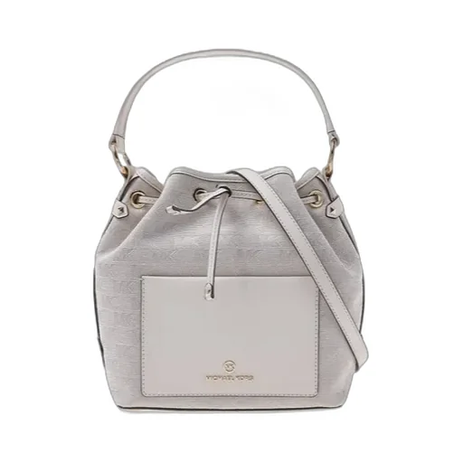 Maeve Monogram-Print Bucket Bag