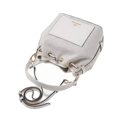 Maeve Monogram-Print Bucket Bag