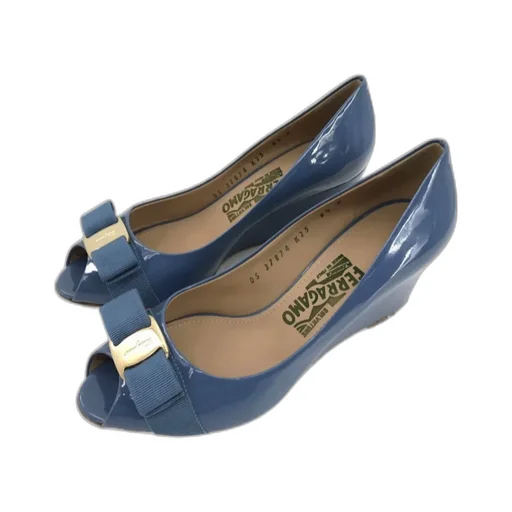 Logo Open-Toed Heels