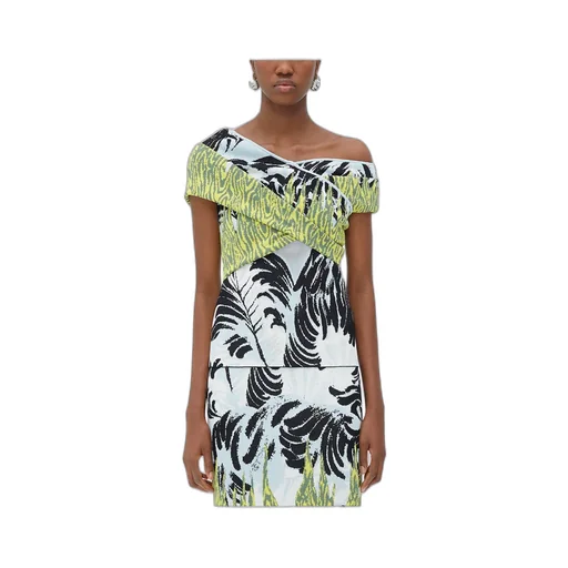 Bottega Veneta Graphic Jacquard Top