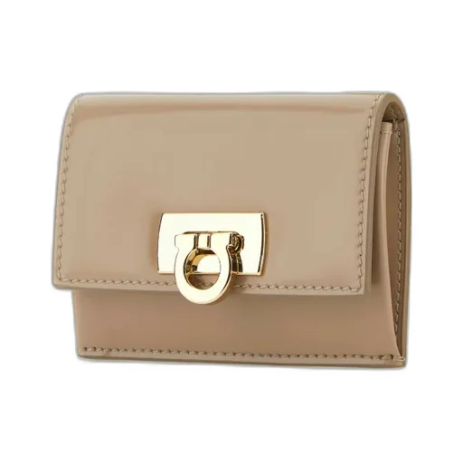 Gancini-Detail Calf-Leather Wallet
