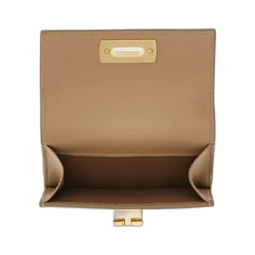 Salvatore Ferragamo Gancini Clasp Compact Wallet