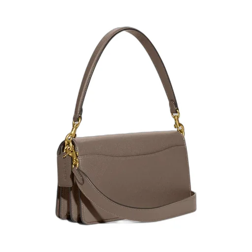 Coach Tabby 26 Logo Plaque Shoulder Bag
