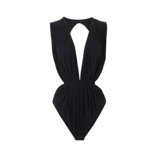 V-Neck Open-Back Body