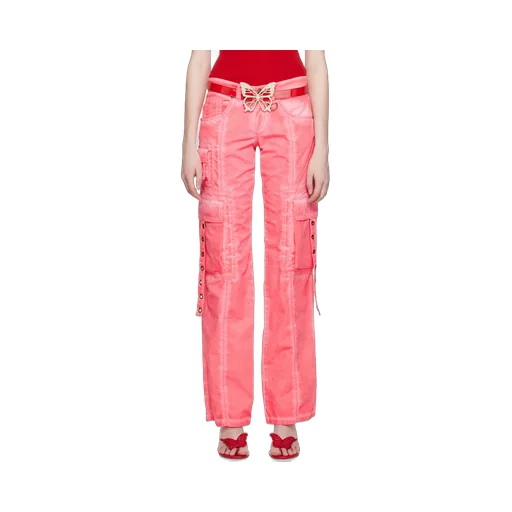Plain Weave Casual Pants