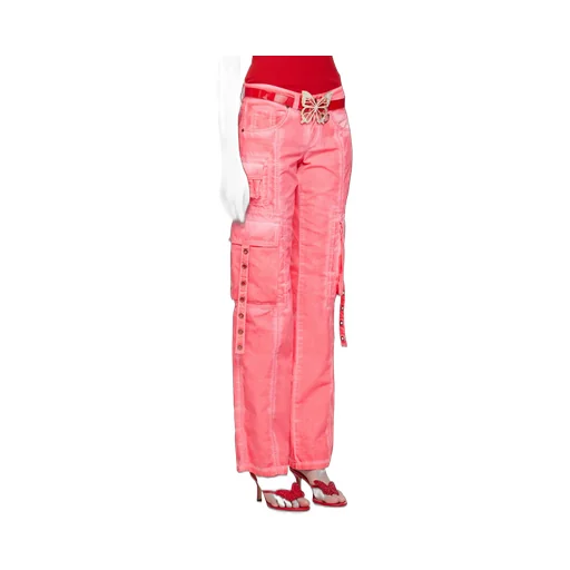 Plain Weave Casual Pants