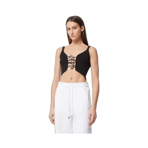 Logo-Chain Tank Top