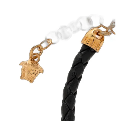 Versace Medusa Charm Lobster Claw Fastened Bracelet