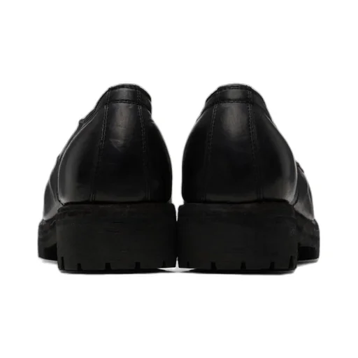 Square-Toed Lace-Up Casual Shoes