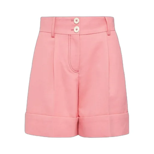Cut-Up Bermuda Shorts