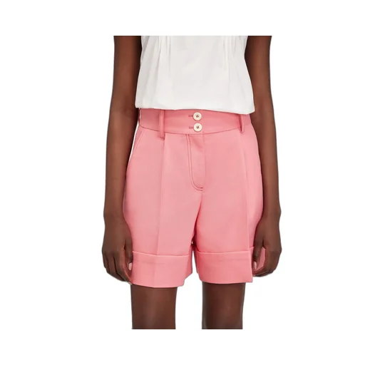 Cut-Up Bermuda Shorts