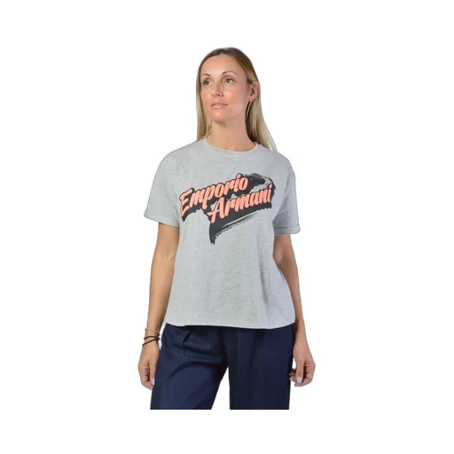 Round Collar Logo T-Shirt