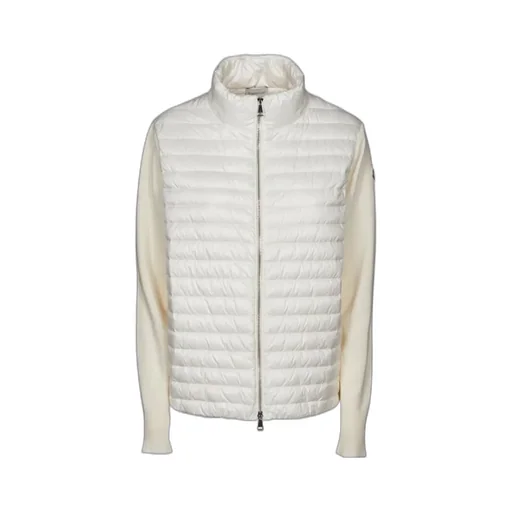 Logo Patch Front Zipper Long-Sleeved Jacket