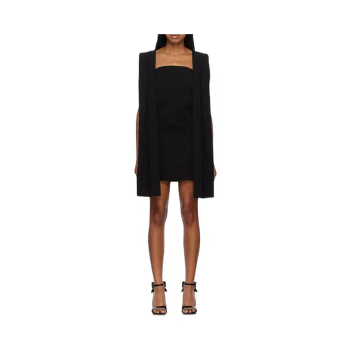 Pleat-Detail Sleeveless Minidress