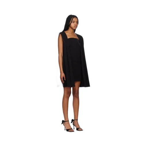 Pleat-Detail Sleeveless Minidress