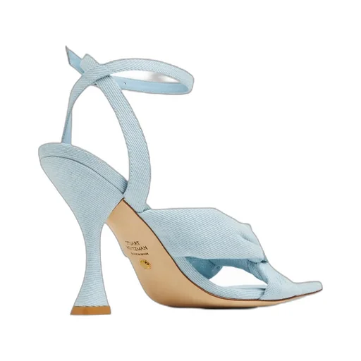 Logo High-Heeled Sandals