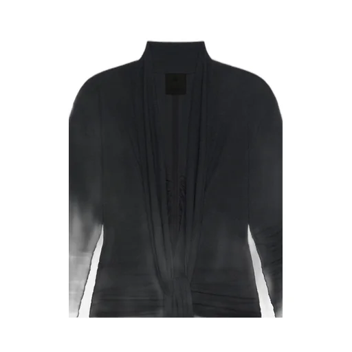 Givenchy V-Neck Long Draped Dress