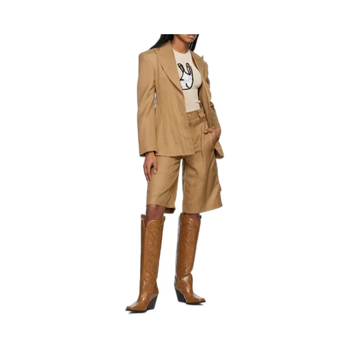 Corset Lapel Suit Jacket