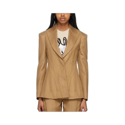 Corset Lapel Suit Jacket