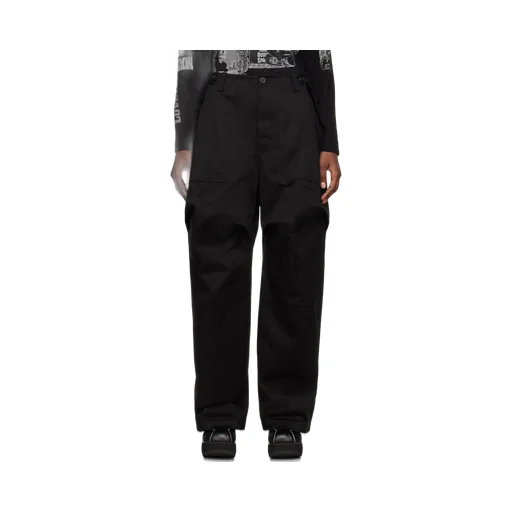 Mid-Rise Wide-Leg Trousers