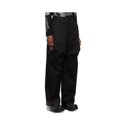 Mid-Rise Wide-Leg Trousers
