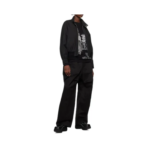 Mid-Rise Wide-Leg Trousers