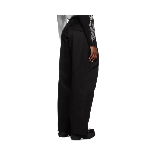 Mid-Rise Wide-Leg Trousers