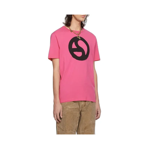 Acne Studios Logo Printed Crewneck T-Shirt