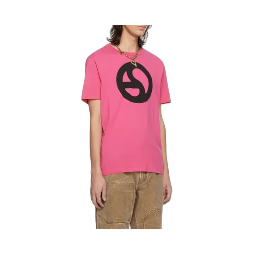 Acne Studios Logo Printed Crewneck T-Shirt