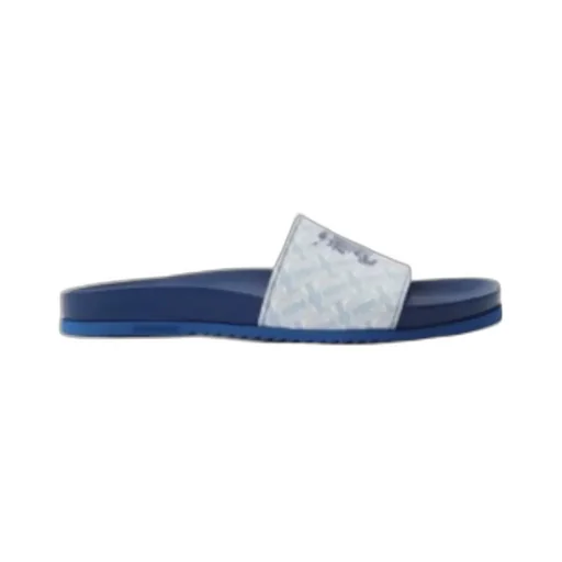 Burberry Logo Printed Slip-On Slides