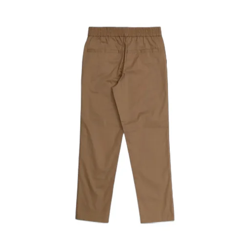 Burberry Kids Ekd Embroidered Straight Leg Pants