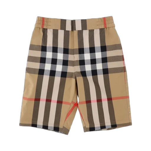 Burberry Kids Checked Shorts