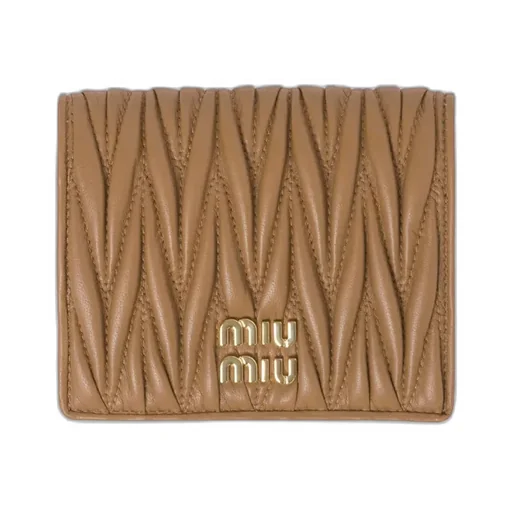 Small Matelassé Nappa Leather Wallet