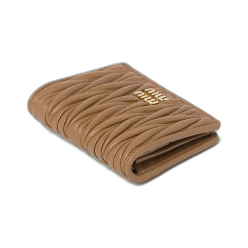 Small Matelassé Nappa Leather Wallet