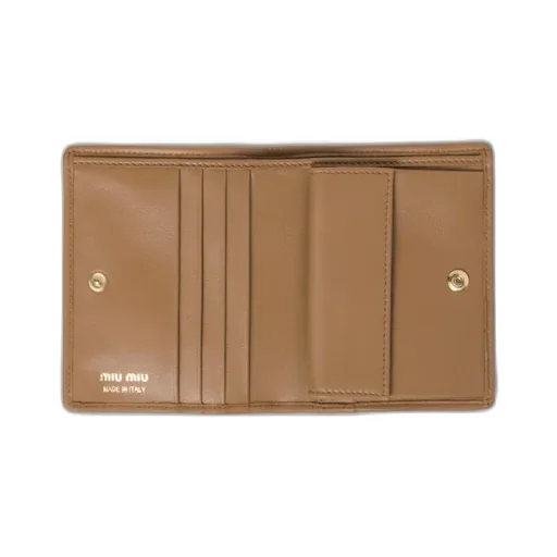 Small Matelassé Nappa Leather Wallet