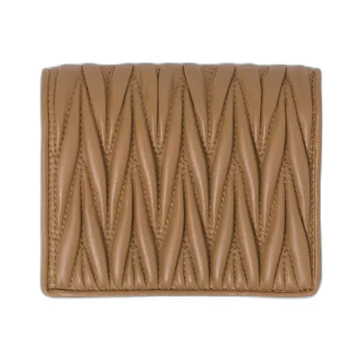Small Matelassé Nappa Leather Wallet