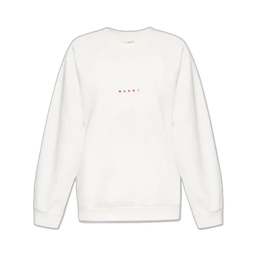 Marni Logo Printed Crewneck Sweatshirt