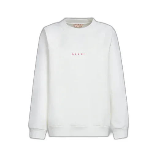 Marni Logo Printed Crewneck Sweatshirt