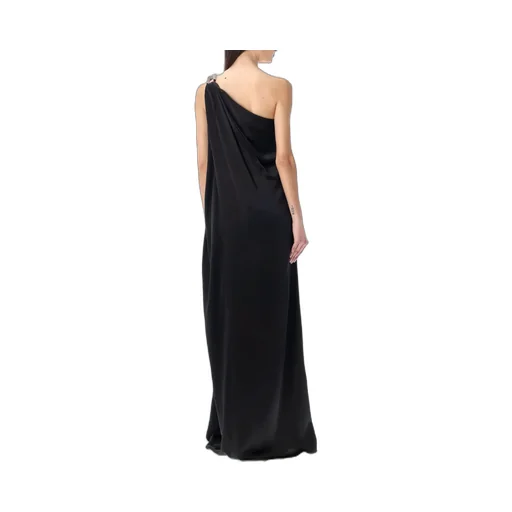 Stella Mccartney Chain Embellished One Shoulder Dress