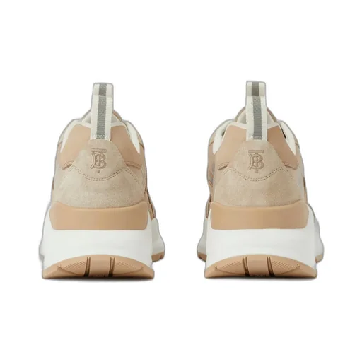 Burberry Panelled Lace-Up Sneakers