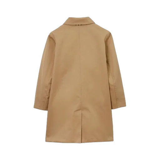 Burberry Kids Checked Single-Breasted Coat