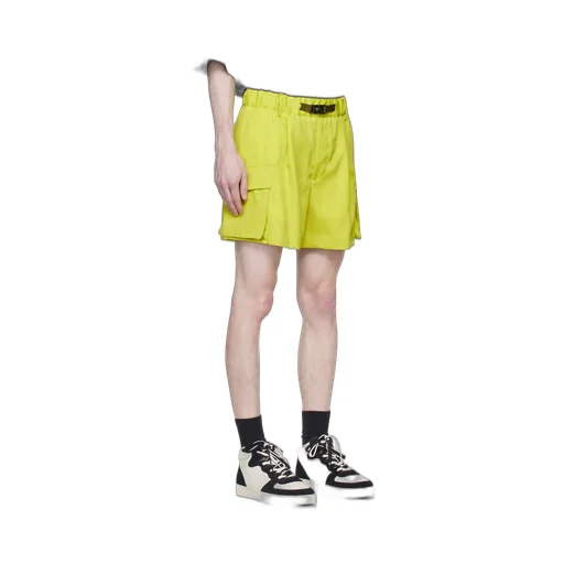 Wool Gabardine Shorts