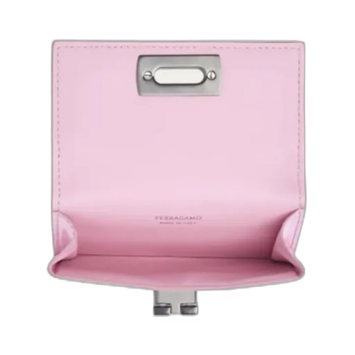 Salvatore Ferragamo Gancini Clasp Credit Card Holder