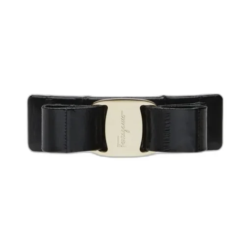 Salvatore Ferragamo Logo Engraved Hair Clip