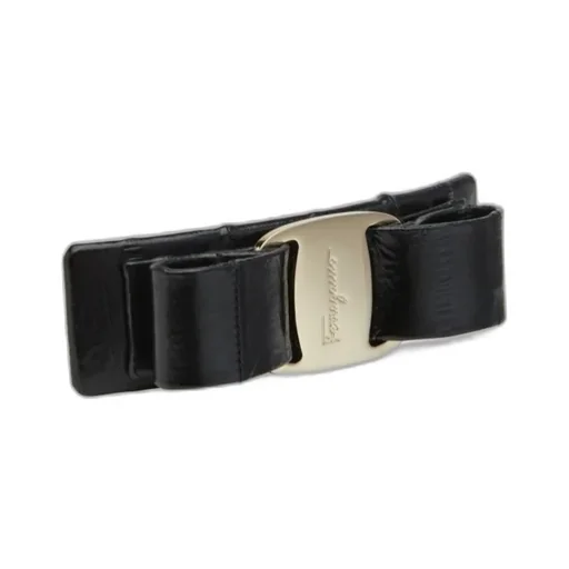 Salvatore Ferragamo Logo Engraved Hair Clip