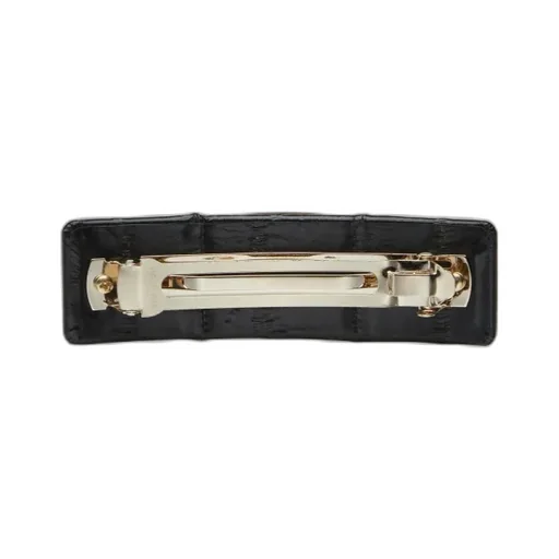 Salvatore Ferragamo Logo Engraved Hair Clip